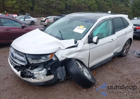 2017 Ford Edge Titanium z USA, uszkodzony, nr VIN 2FMPK3K94HBB71958